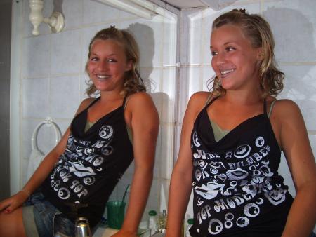 les zumelles blondes
